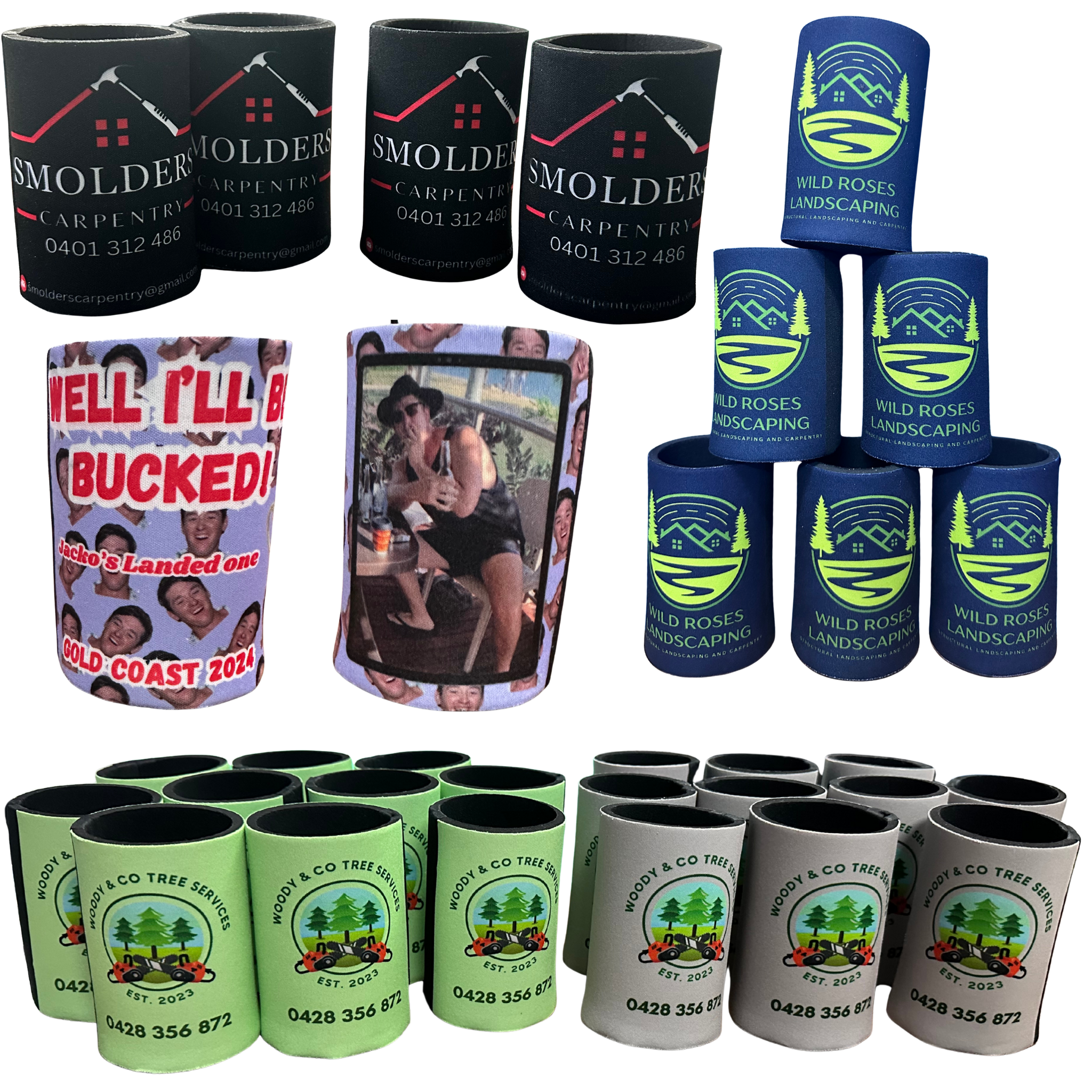 Custom Stubby Coolers Australia