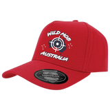 black on red hat image 0