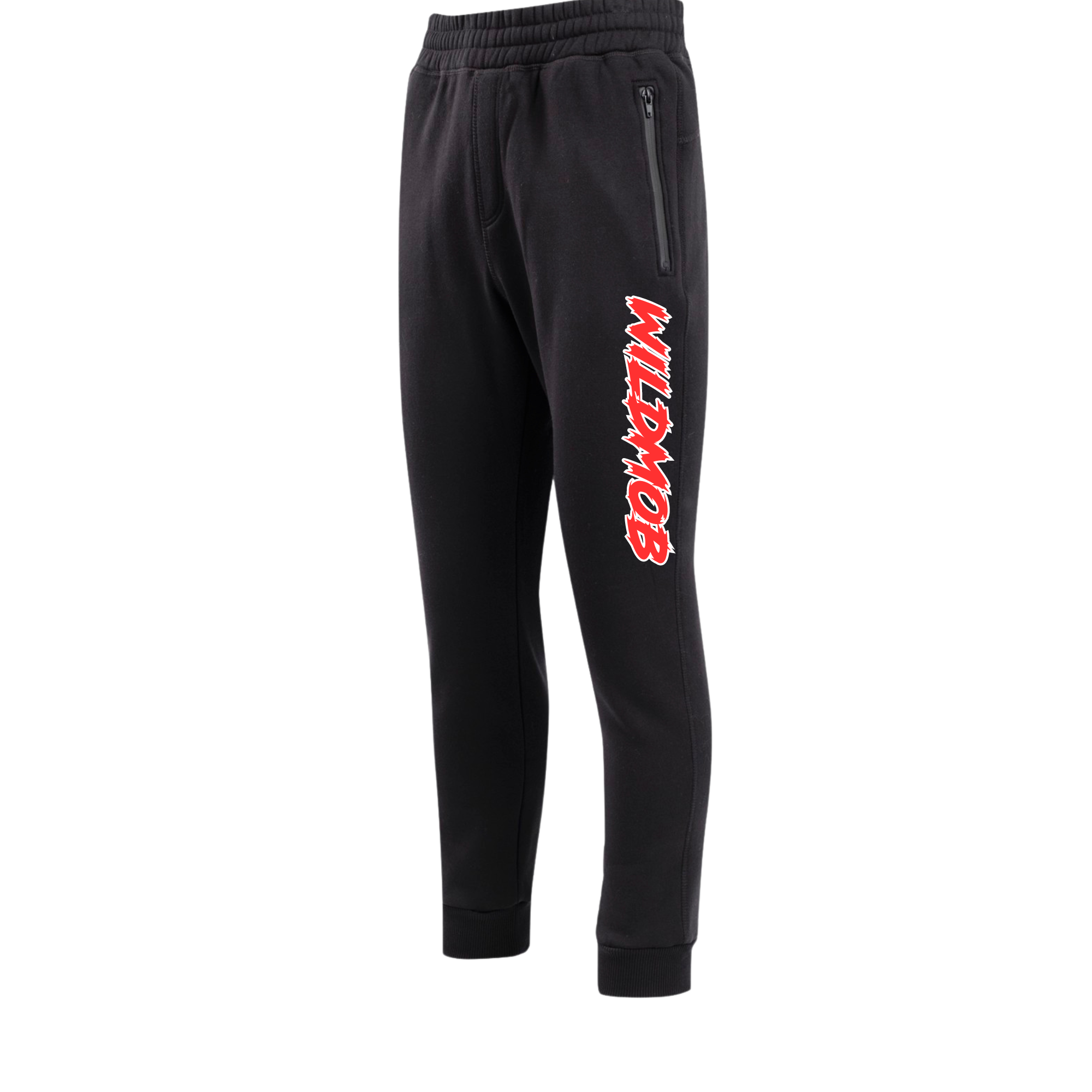 Men's Wild Mob Signature Trackies Leg Red image 0