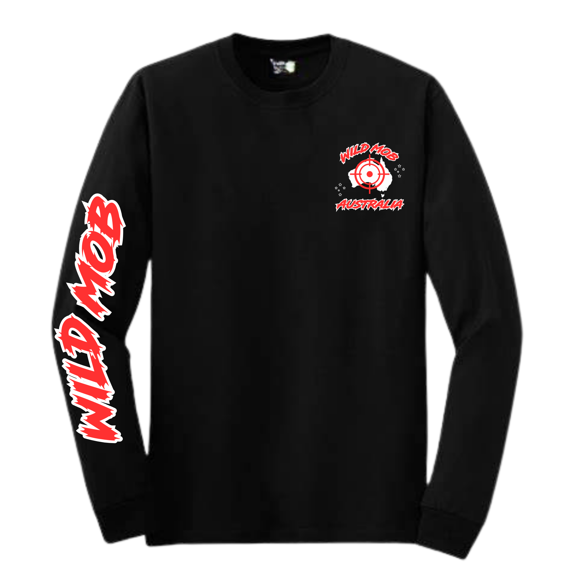 Long Sleeve Tshirt Signature Red image 0