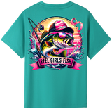 Reel Girls Fish kids Tshirt image 2