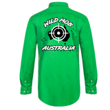 Men's Wild Mob Workshirt Green image 1