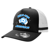Wild Mob Australia Trucker Cap Black with Blue OG Logo image 0