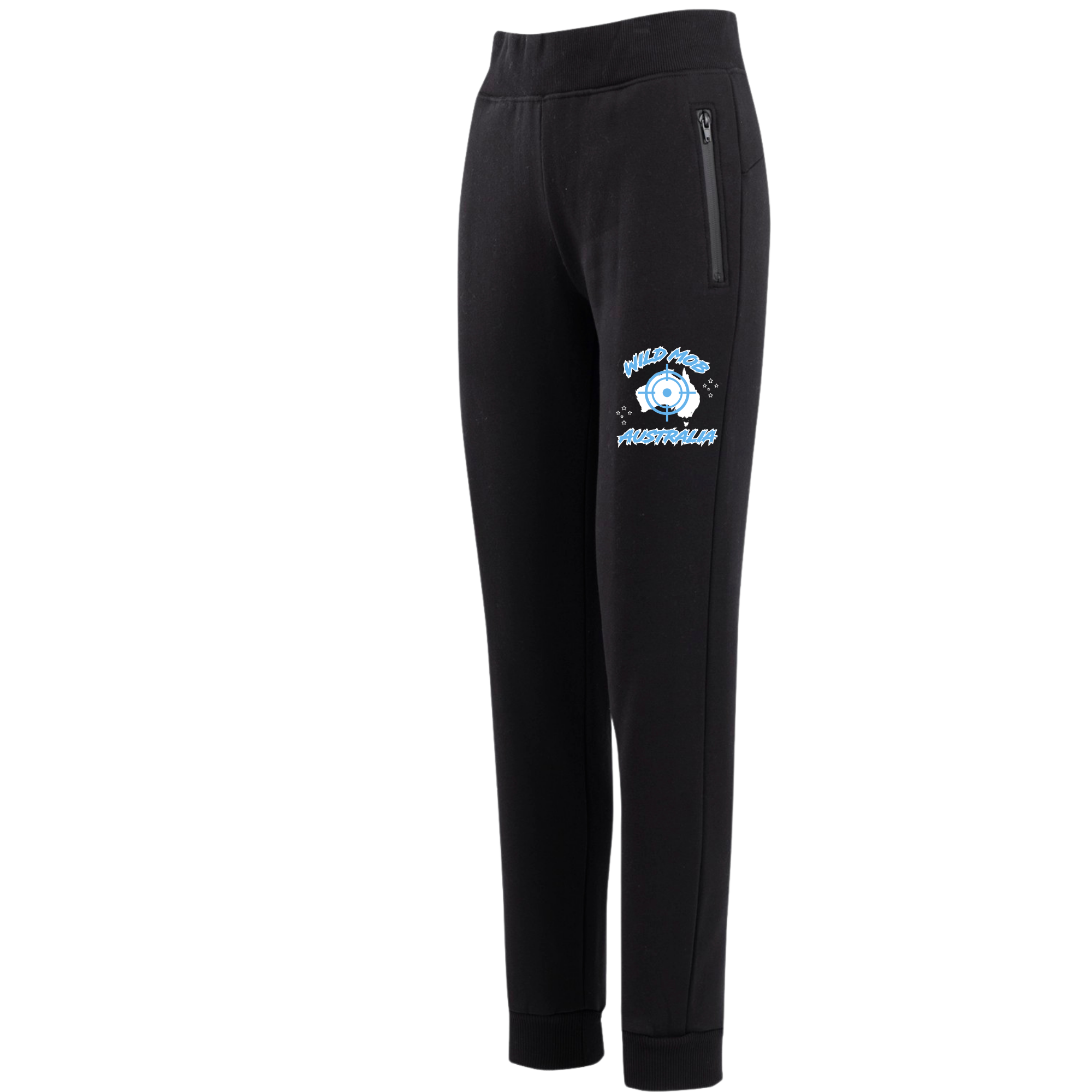 Women's Wild Mob Signature Trackies small logoBlue image 0
