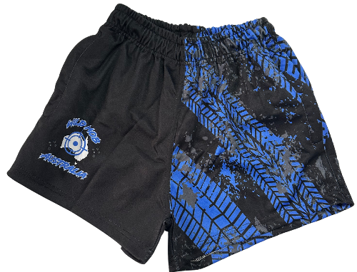 Tire Tracks footy shorts with zipper pockets image 0