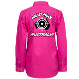 Women's Wild Mob Workshirt Pink image 1
