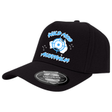 blue on black hat image 0