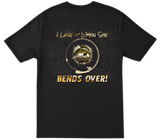 Wild Mob T-shirt or Singlet - I Love it When she Bends Over