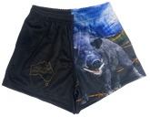 Big Wild Boar on a Stormy afternoon, Footy shorts