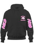Youth Wild Mob Signature Hoodie Pink on Black
