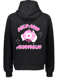 Youth Wild Mob Signature Hoodie Pink on Black