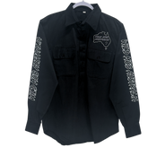 UNISEX Wild Mob Work shirt Black image 0