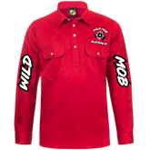 Men's Wild Mob Workshirt Red image 0