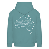 Youth Wild Mob Signature Hoodie Sea green/blue New Logo image 1