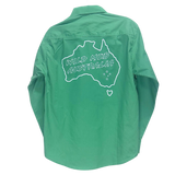 UNISEX Wild Mob Work shirt Sea Green image 1