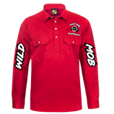 Kids Wild Mob Workshirt Red image 0