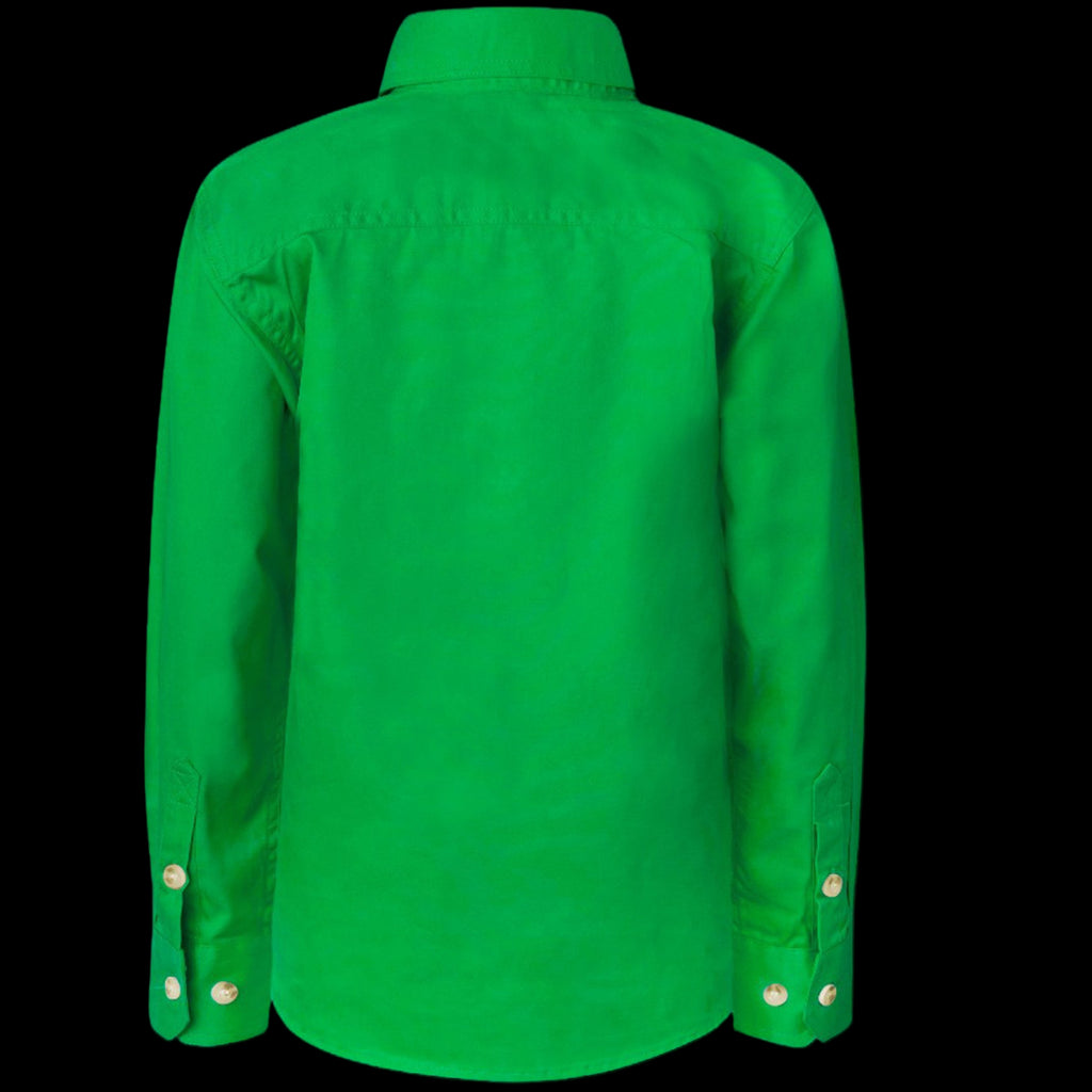 Kids Half Placket Full Coloured Shirt image 1