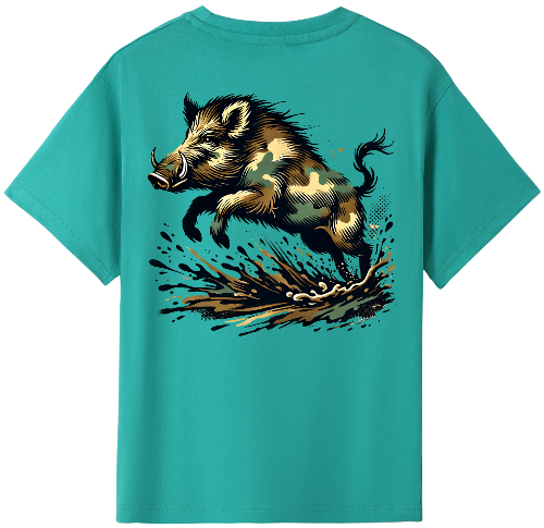 Camo Pig kids Tshirt image 0