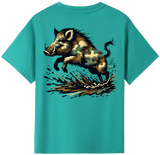 Camo Pig kids Tshirt image 0