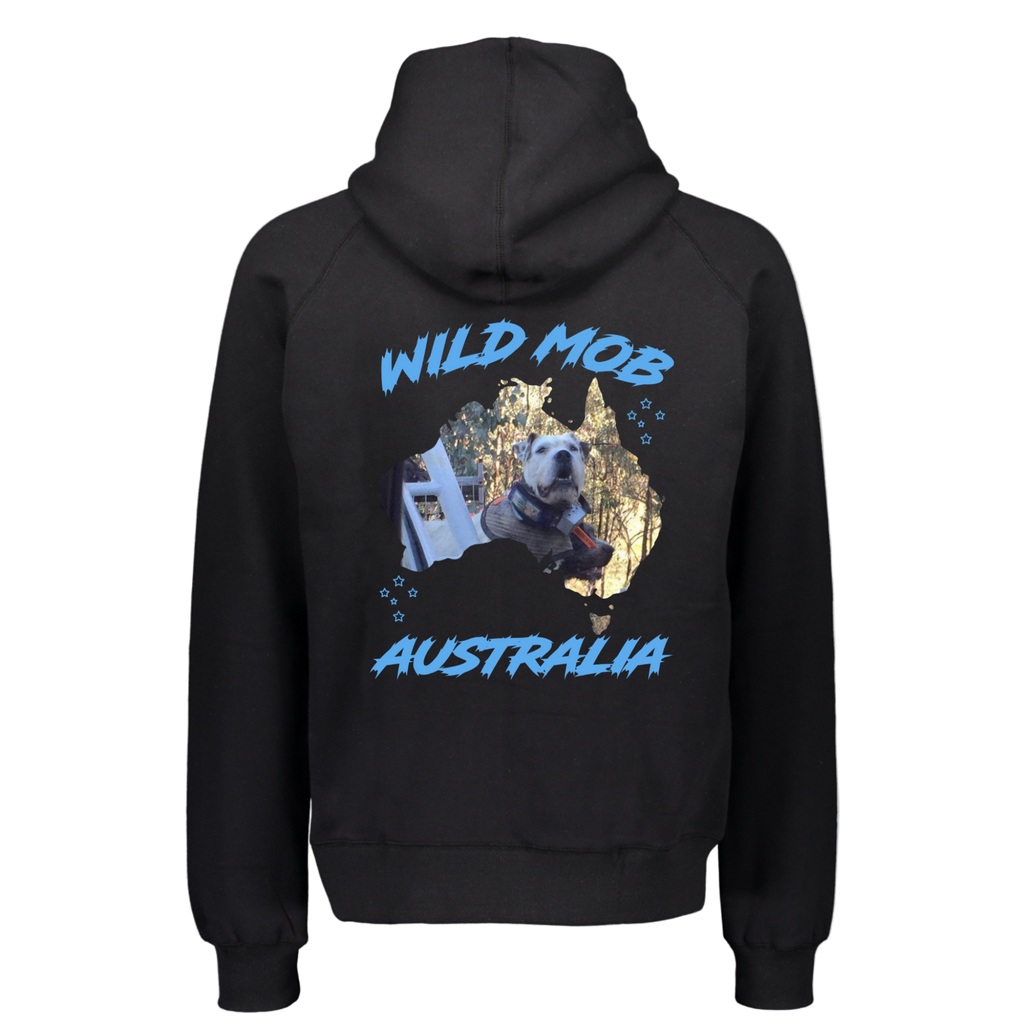 Men's Wild Mob Hoodie Pig Dog image 0