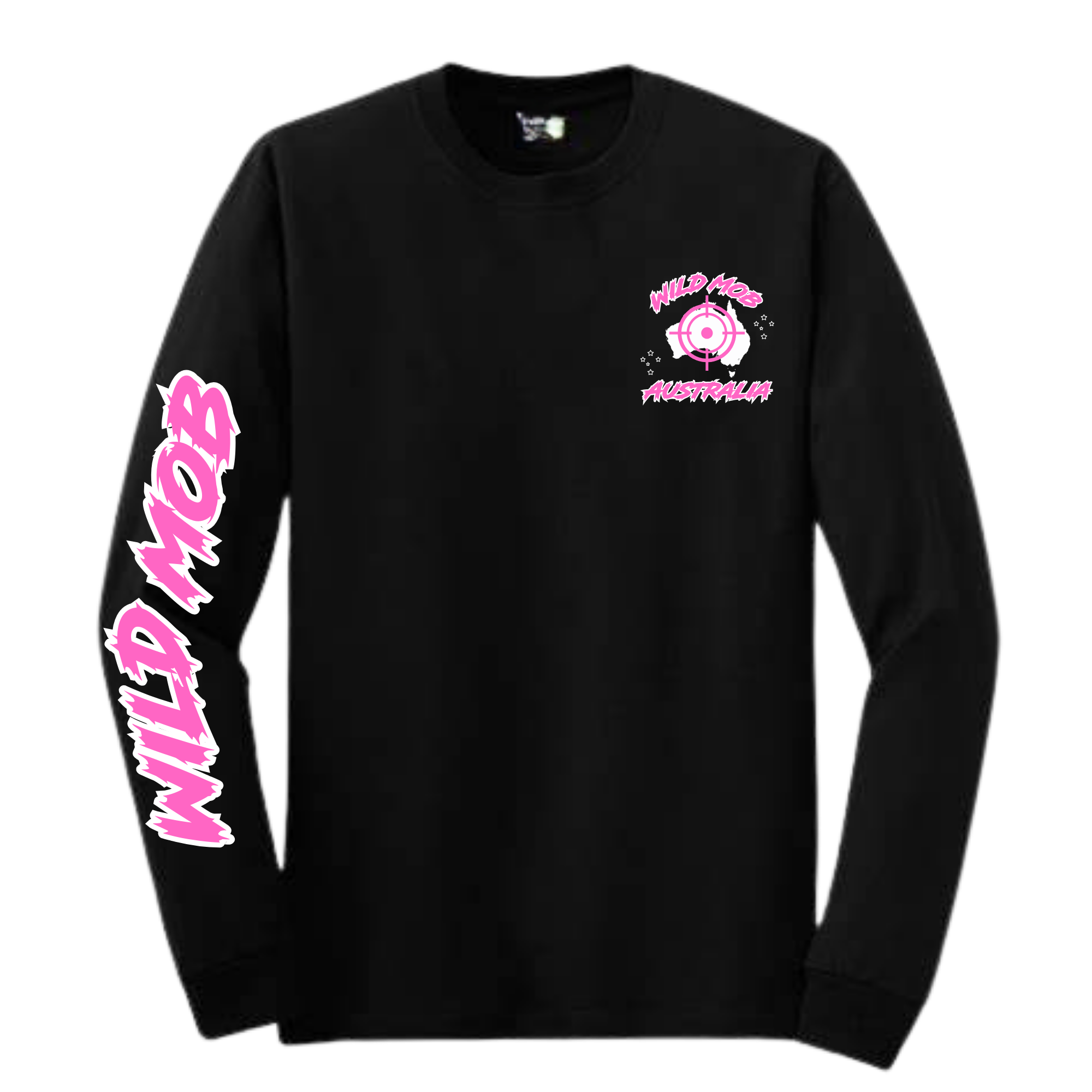 Long Sleeve Tshirt Signature Pink image 0