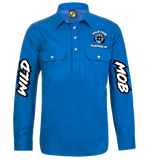 Men's Wild Mob Workshirt Blue image 0