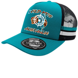 Wild Mob Australia Trucker Cap Teal with Aztec logo image 0
