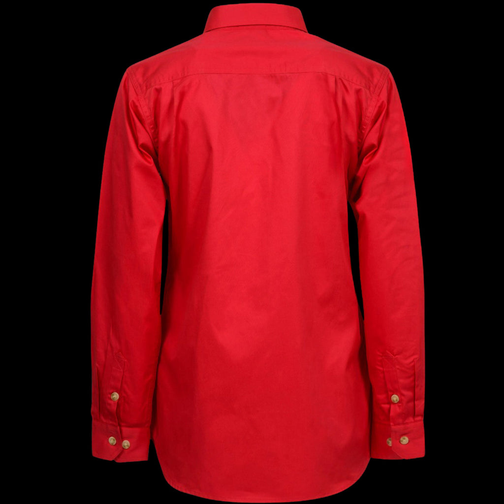 Ladies Half Placket Full Coloured Shirt image 1