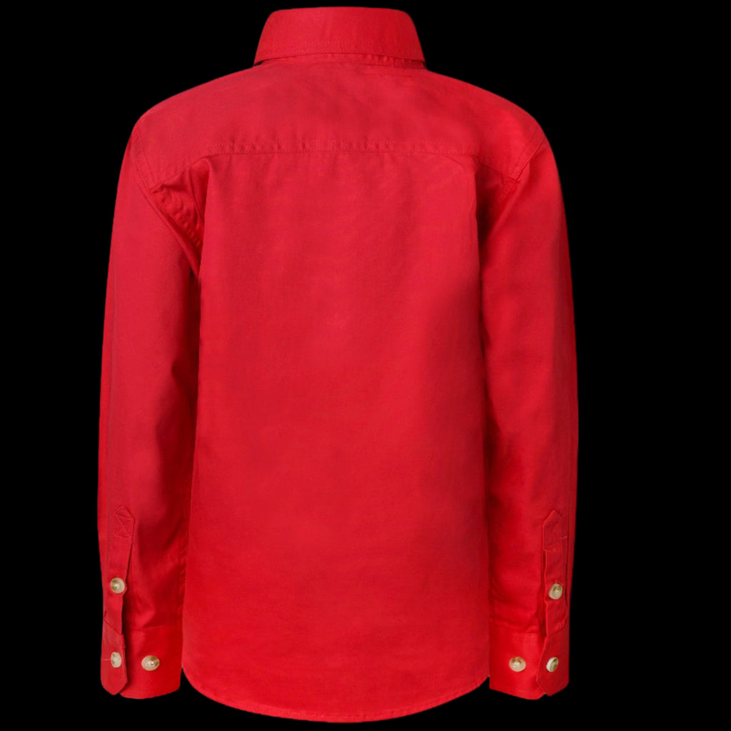 Kids Half Placket Full Coloured Shirt image 1