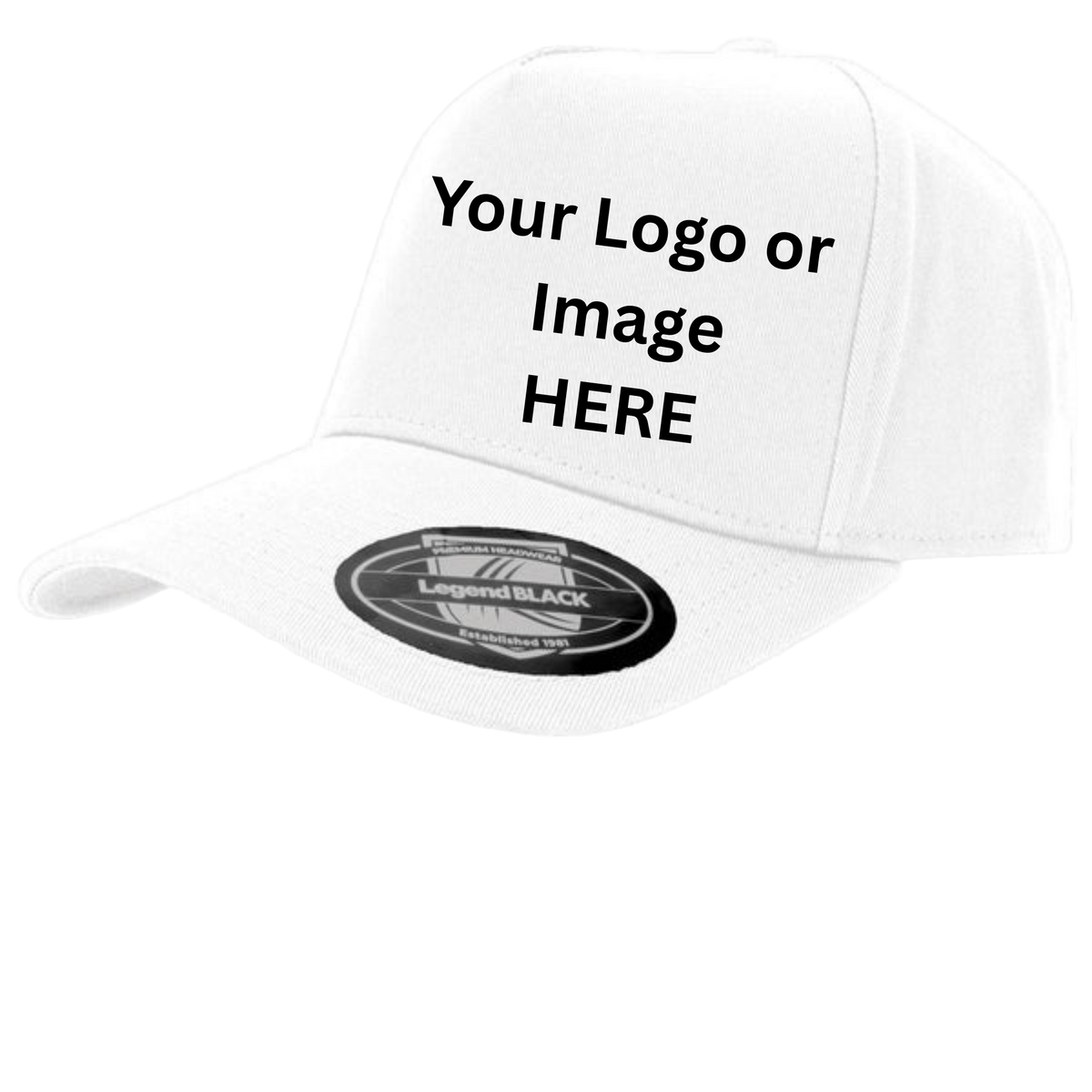 Custom White Cap image 0