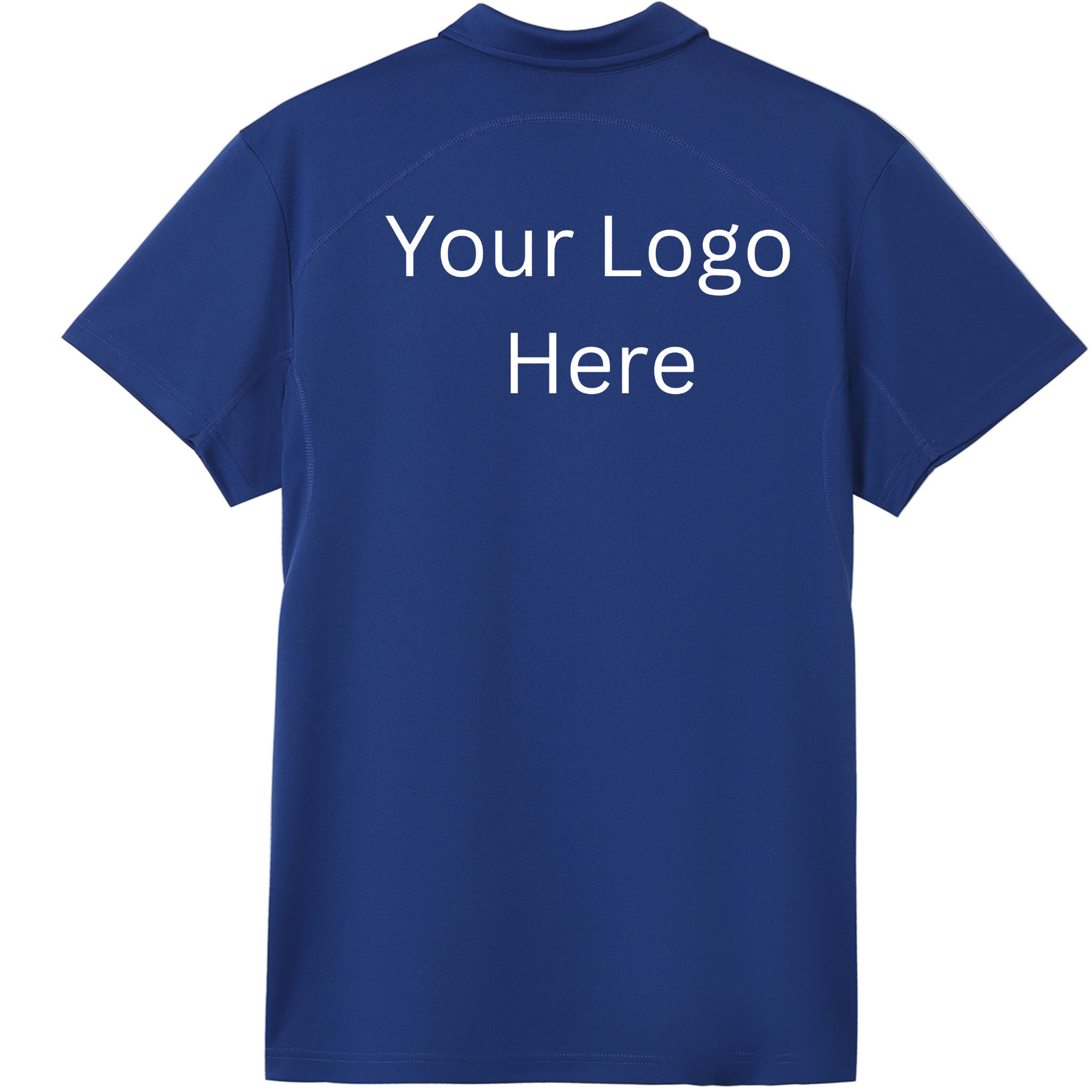 Printed work polo Blue image 1