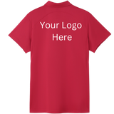 Printed work polo Red image 1