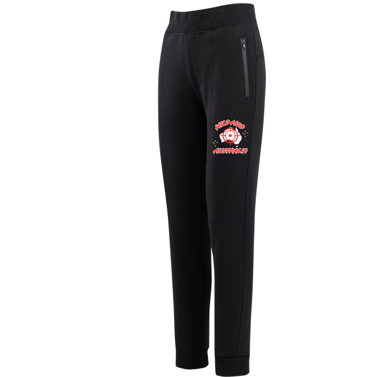 Women's Wild Mob Signature Trackies small logo Red image 0