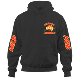 Men's Wild Mob Signature Hoodie Red and Yellow image 0