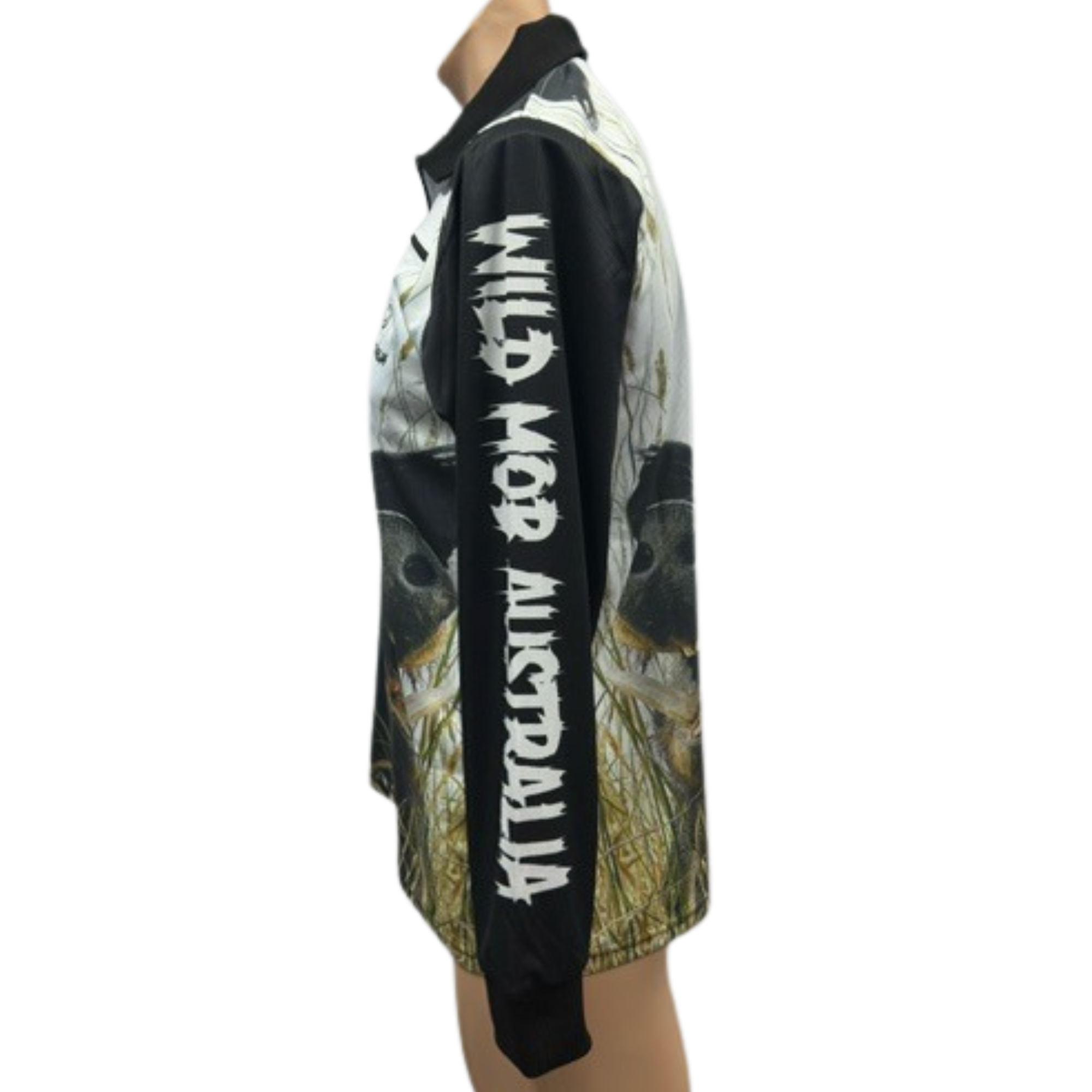 Big Boar Fishing Shirt with Zipper pockets image 1