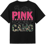 Pretty In Pink Dangerous in Camo kids Tshirt 2 image 2