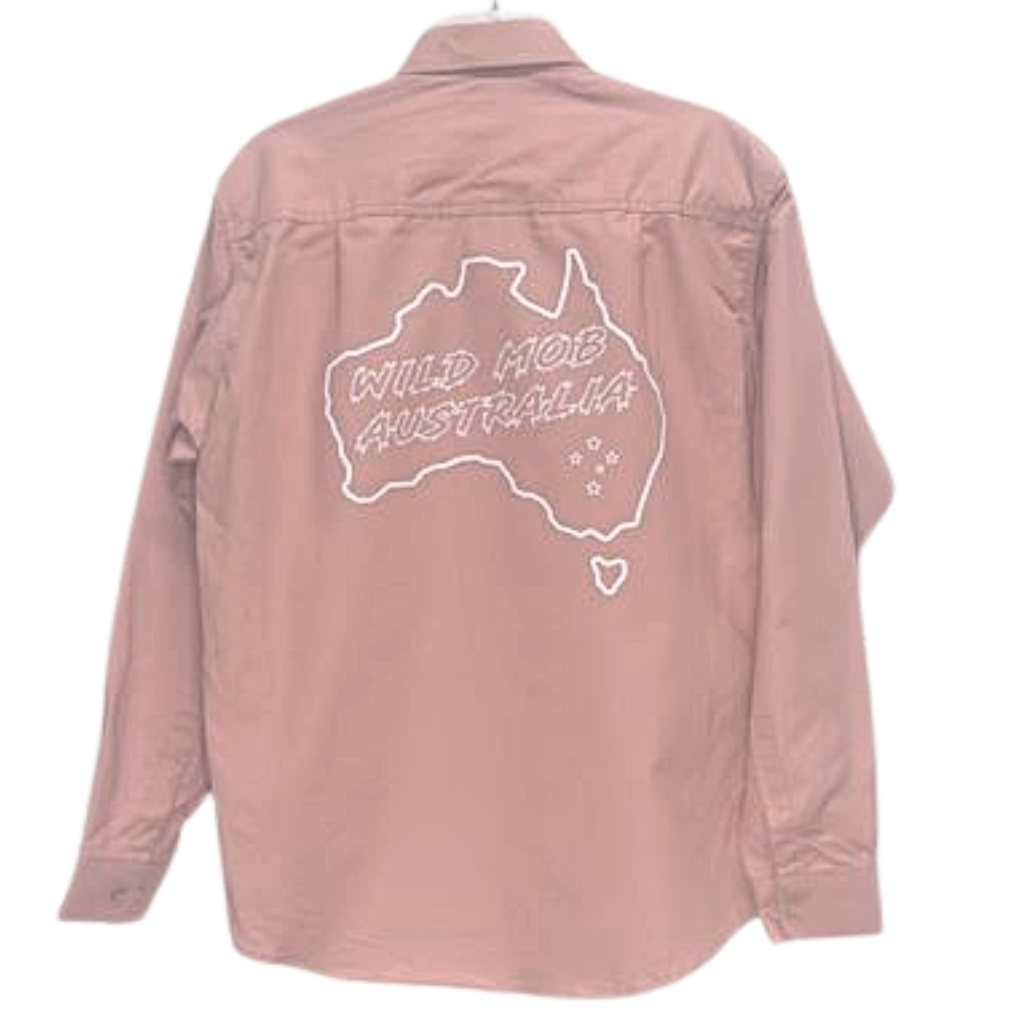 UNISEX Wild Mob Work shirt Salmon image 1