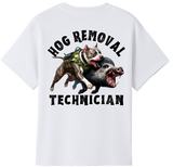 Hog Removal Technician kids Tshirt image 0
