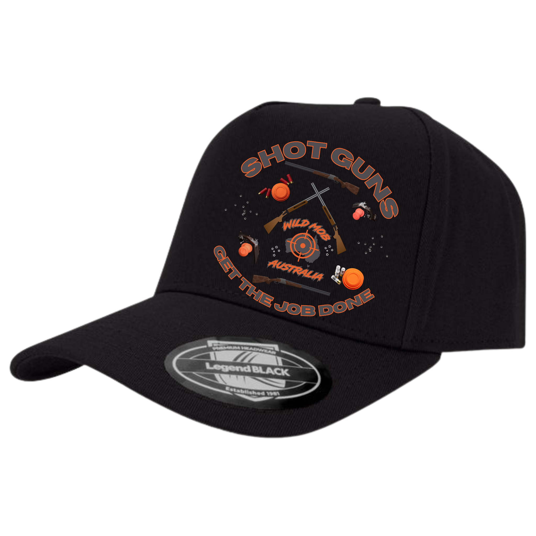 Shot guns get the Job done hat image 0