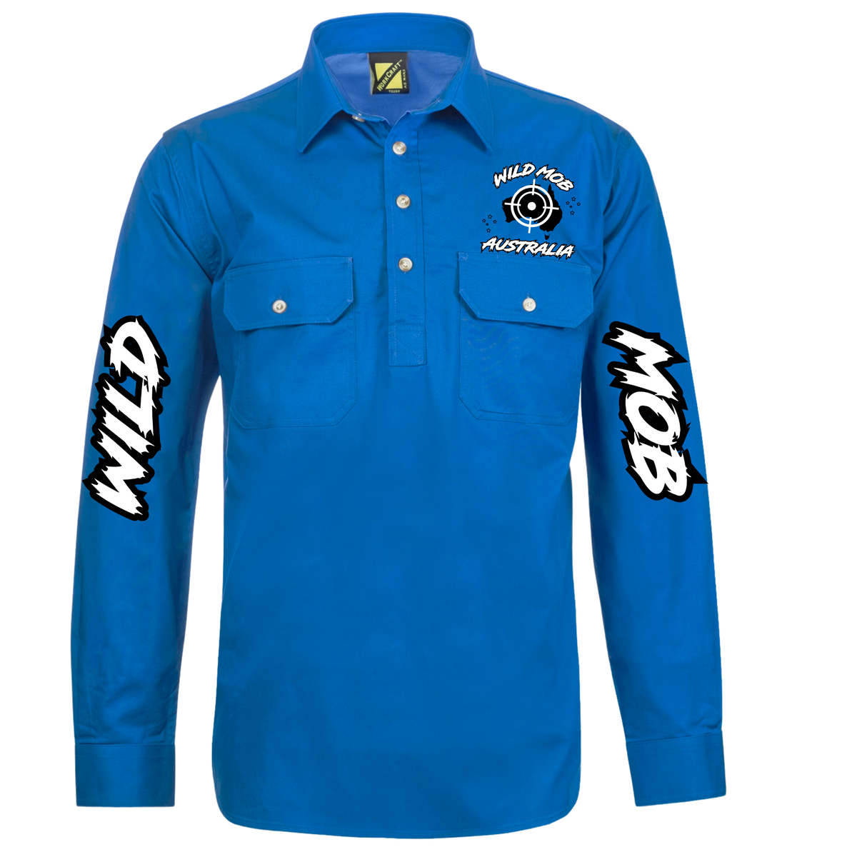 Kid's Wild Mob Workshirt Blue image 0