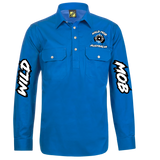 Kid's Wild Mob Workshirt Blue image 0