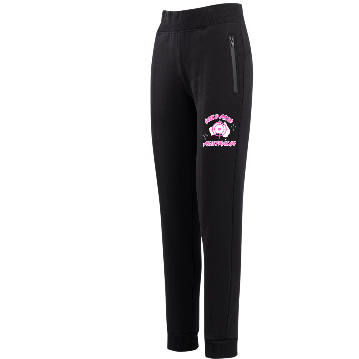 Women's Wild Mob Signature Trackies small logo Pink image 0