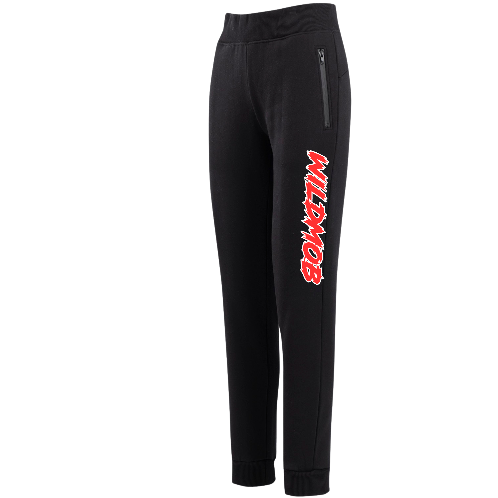 Women's Wild Mob Signature Trackies leg logo Red image 0