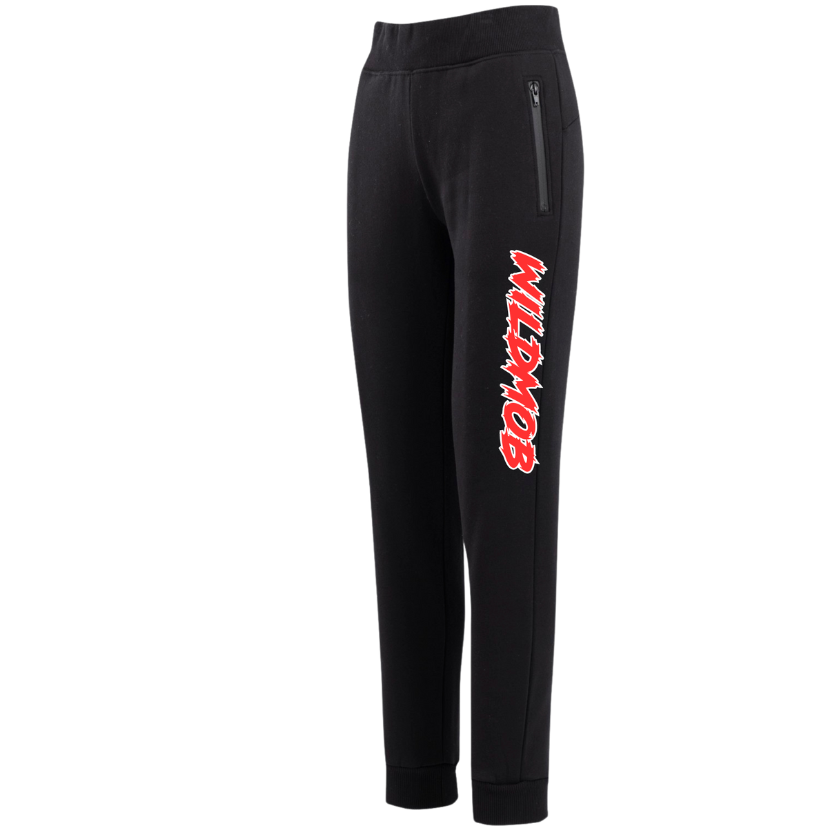 Women's Wild Mob Signature Trackies leg logo Red image 0