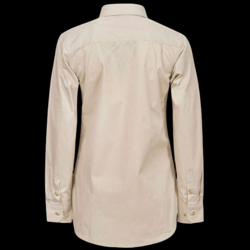 Ladies Half Placket Full Coloured Shirt image 1