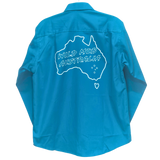 UNISEX Wild Mob Work shirt Teal image 1