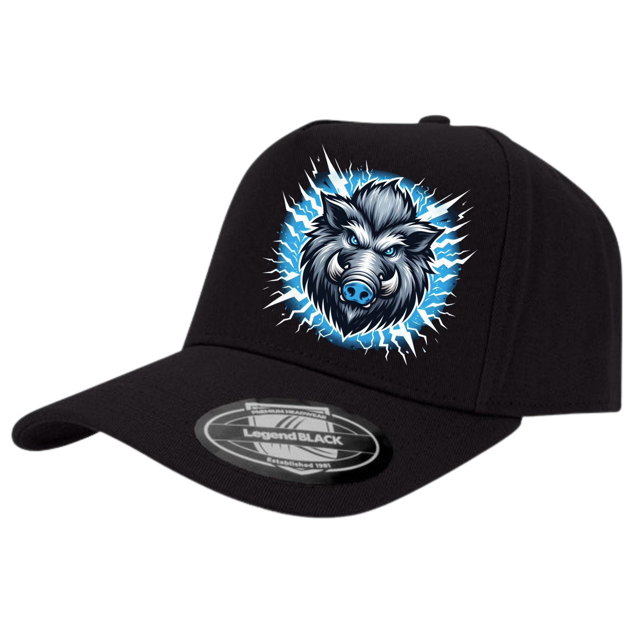 Blue Boar Hat image 0