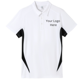 Printed work polo White/Black image 0