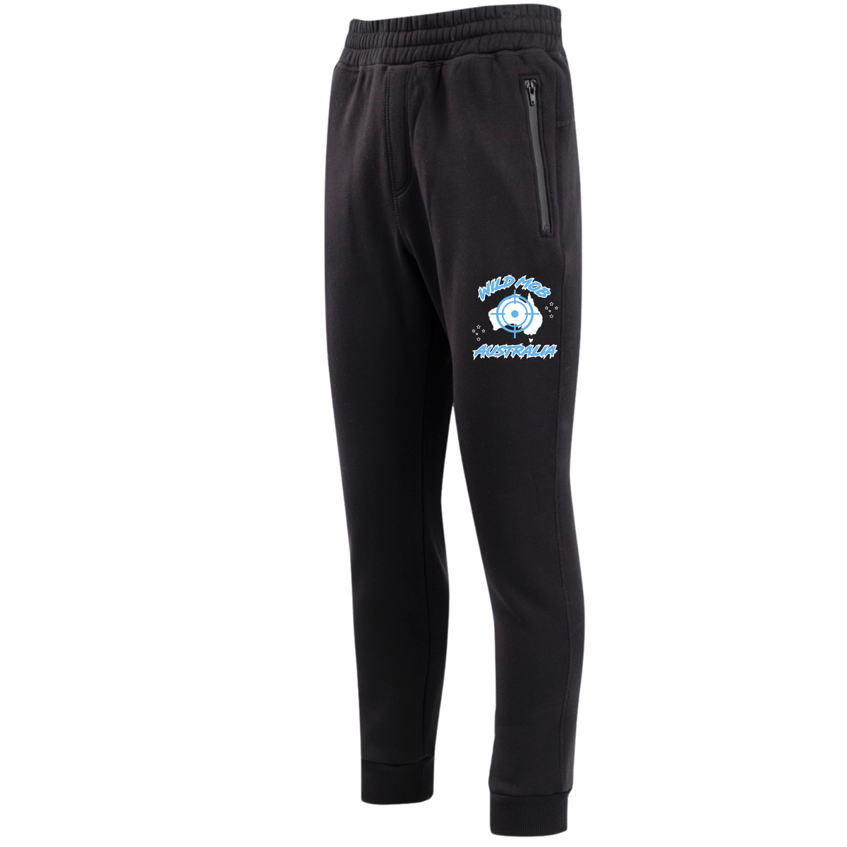 Men's Wild Mob Signature Trackies small logo Blue image 0
