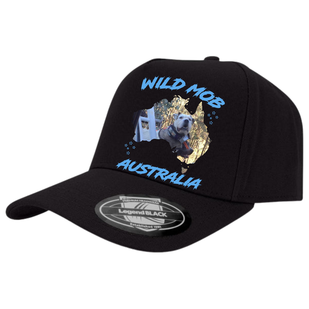 Wild Mob Pig Dog Australia hat image 0